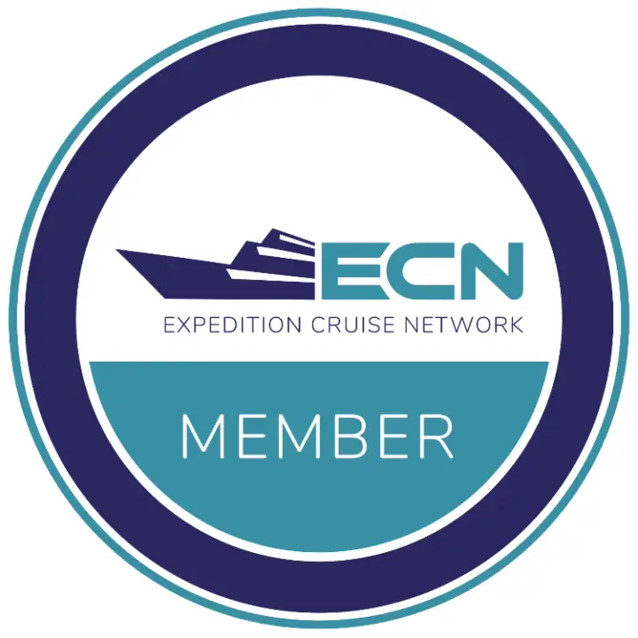 Badge showing Treehouse Travel's membership of the Expedition Cruise Network