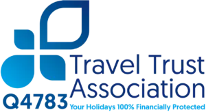 Logo showing Treehouse Travel's membership of the Travel Trust Association