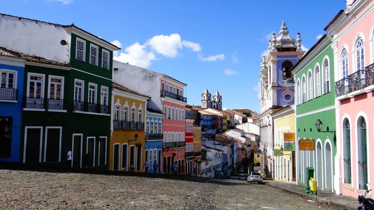 Street view in Salvador